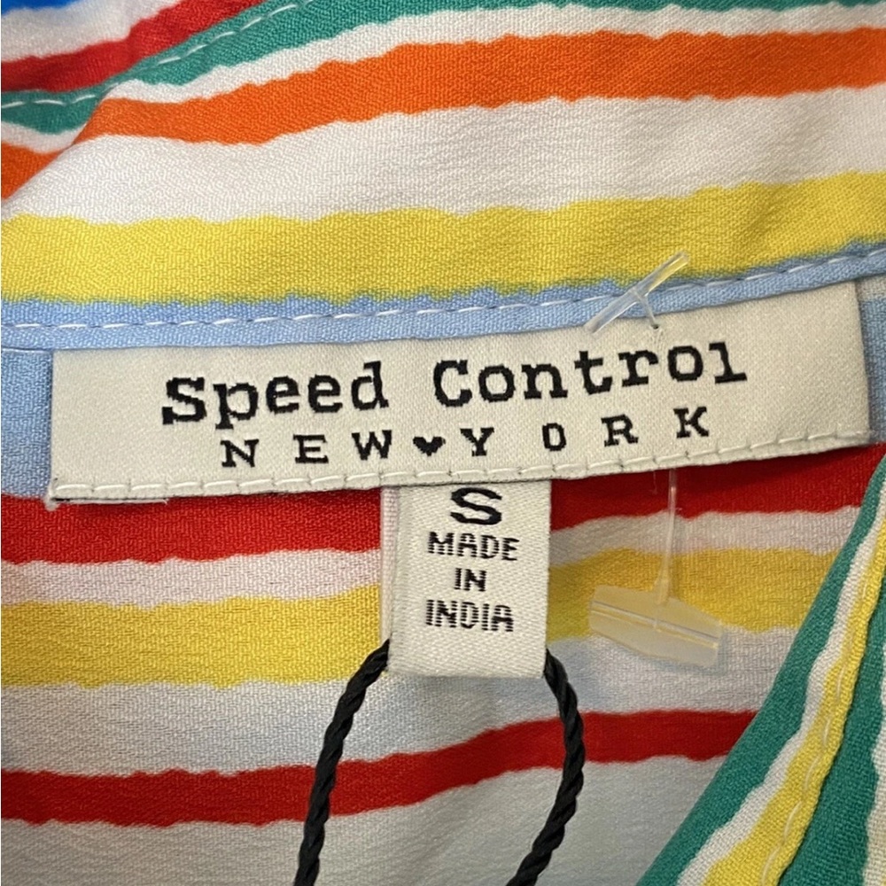 Speed Control Multicolor Striped Dress - Picture 2 of 10
